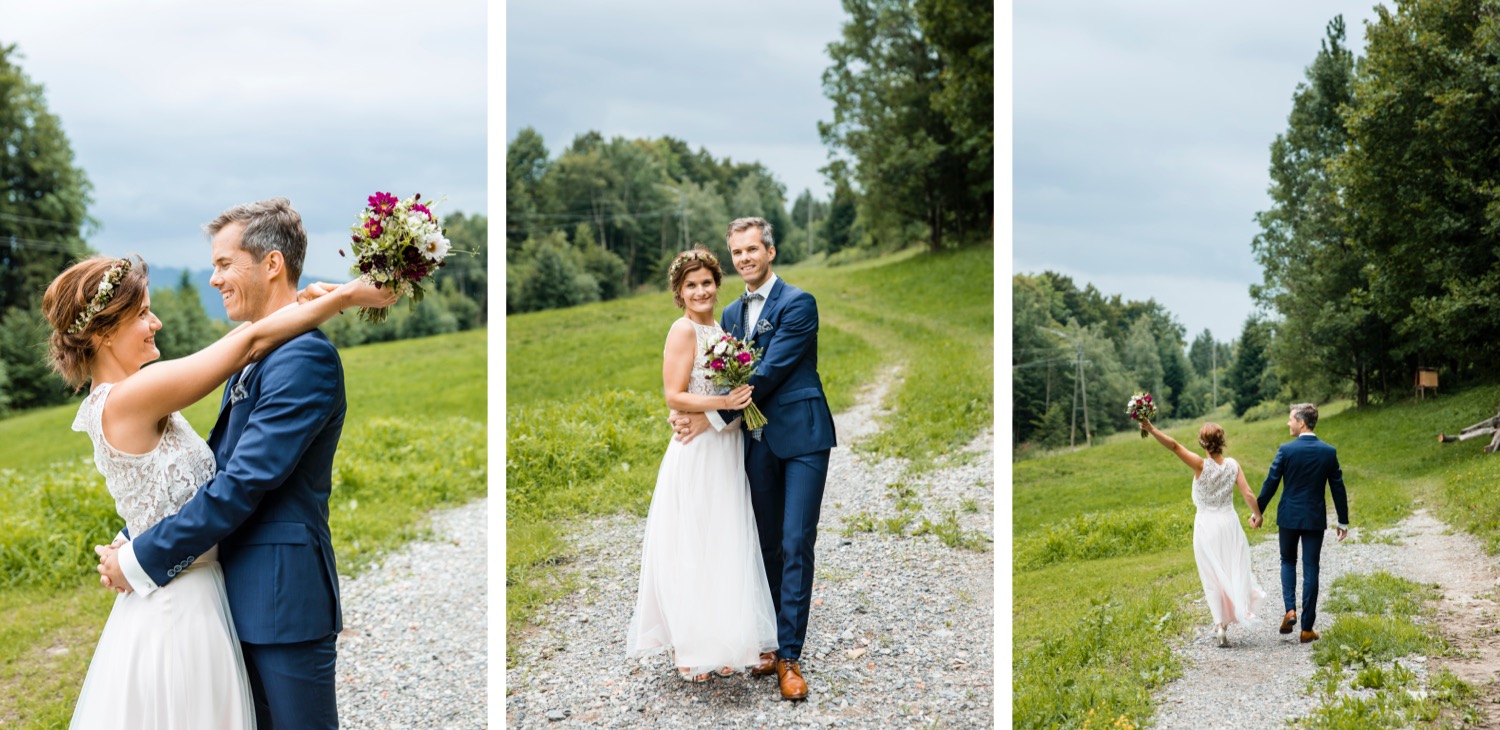 Hochzeit in Langen bei Bregenz, Feier am Gebhardsberg