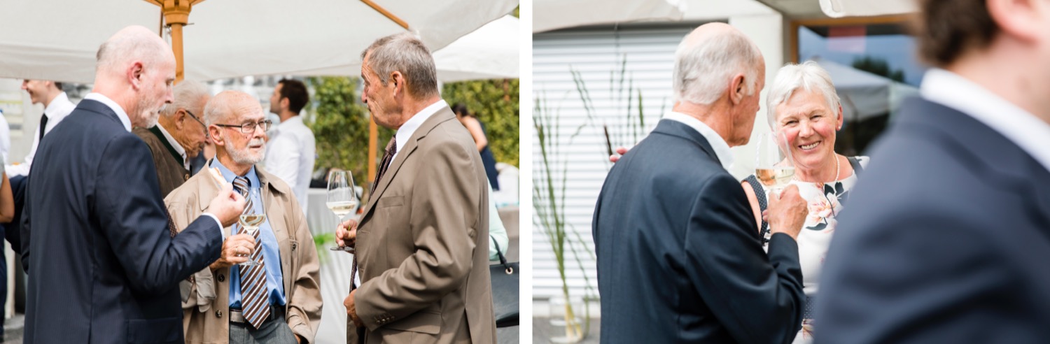 Agape der Hochzeit beim Standesamt in Doren