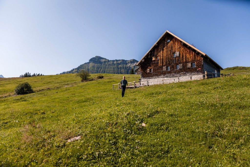 Kaufmann zeigt seinen Bregenzerwald