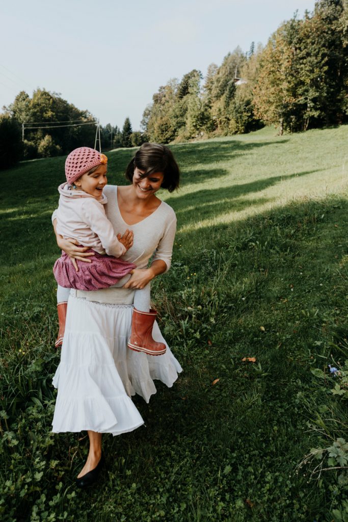 Natürliche Familienfotografie Vorarlberg