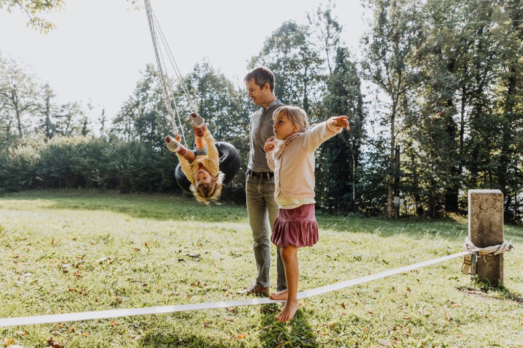 Natürliche Familienfotografie Vorarlberg