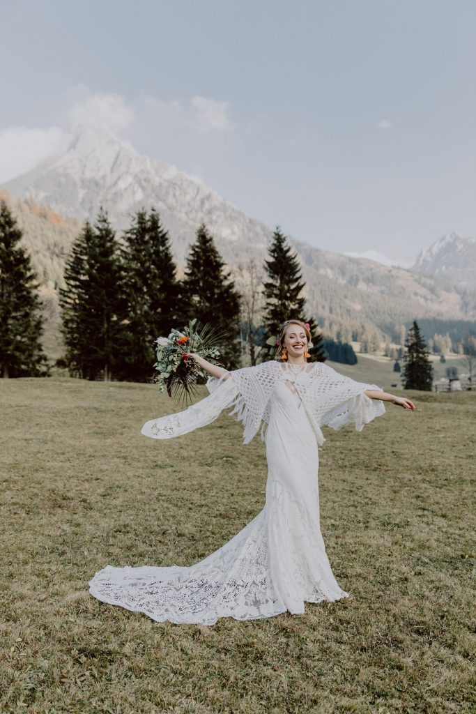 Hochzeit in den Allgäuer Bergen.