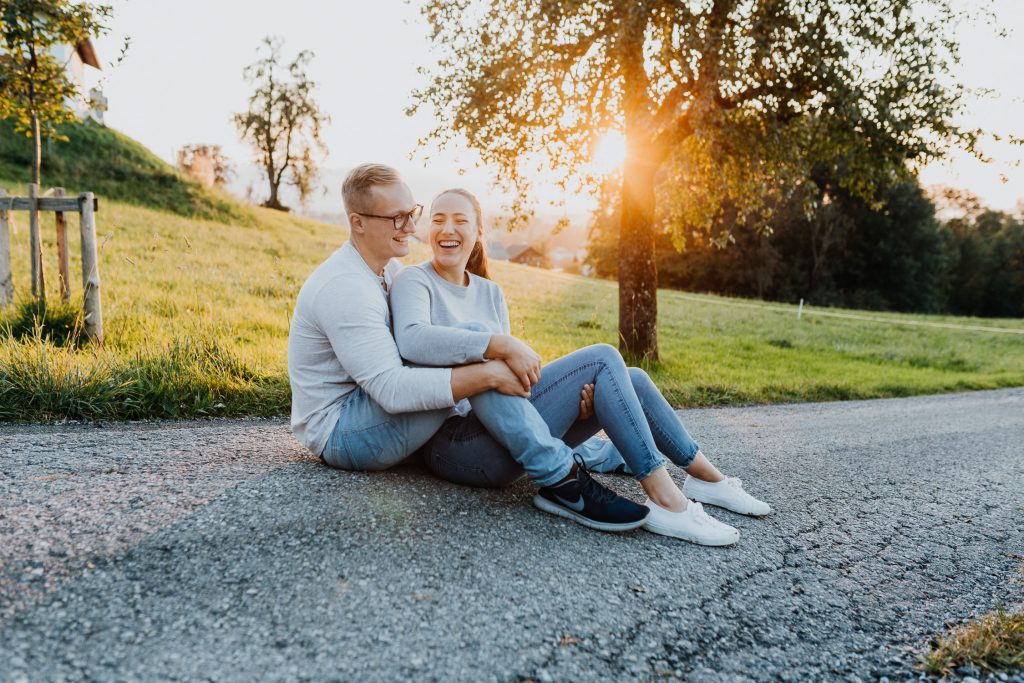 Natürliche Paarfotografie Vorarlberg