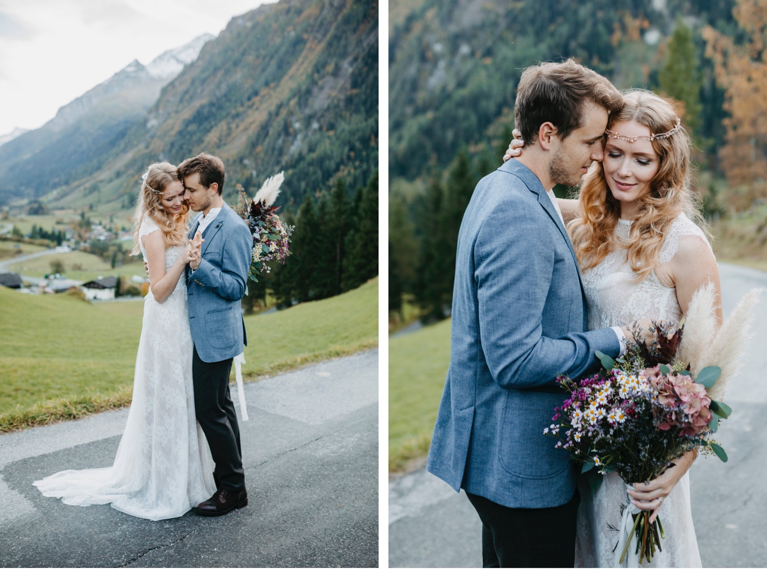 Herbsthochzeit in den Bergen