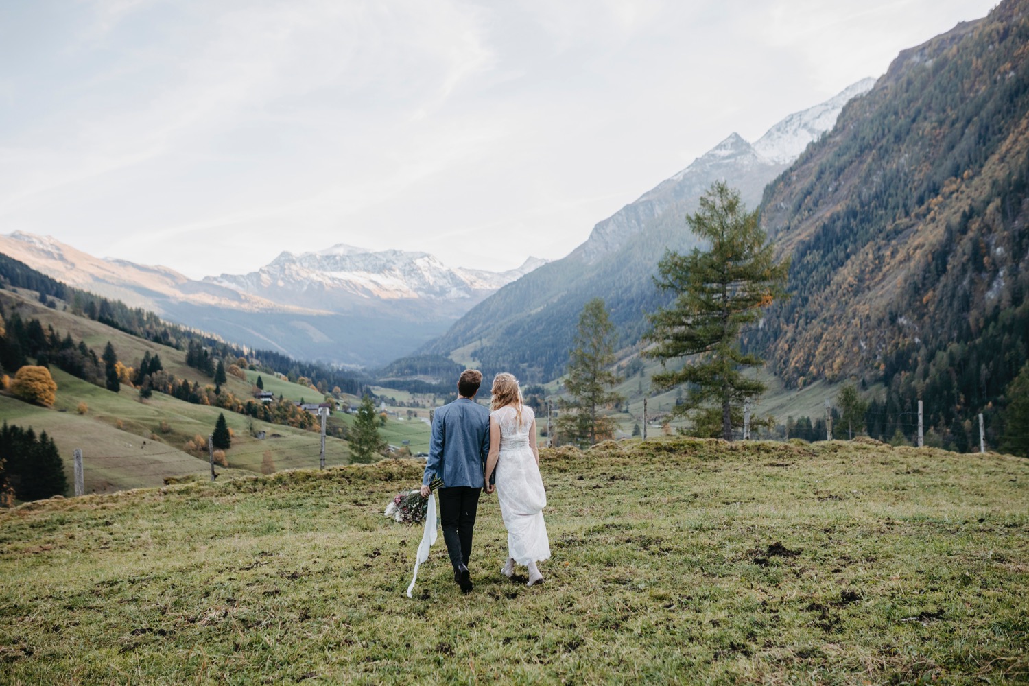 Herbsthochzeit in den Bergen, Vorarlberg